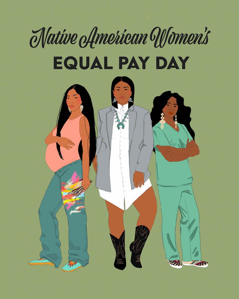 Native American Women's Equal Pay Day with In The Know